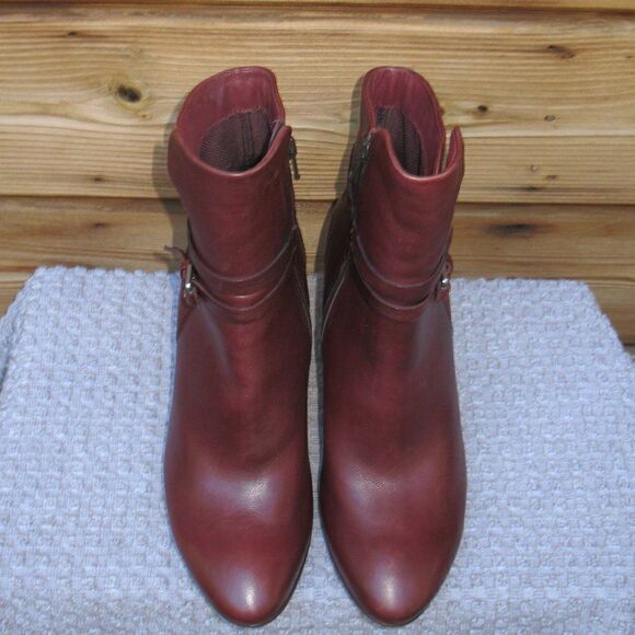 NWOB Ecco Sculptured Ankle Boots - Picture 5 of 13